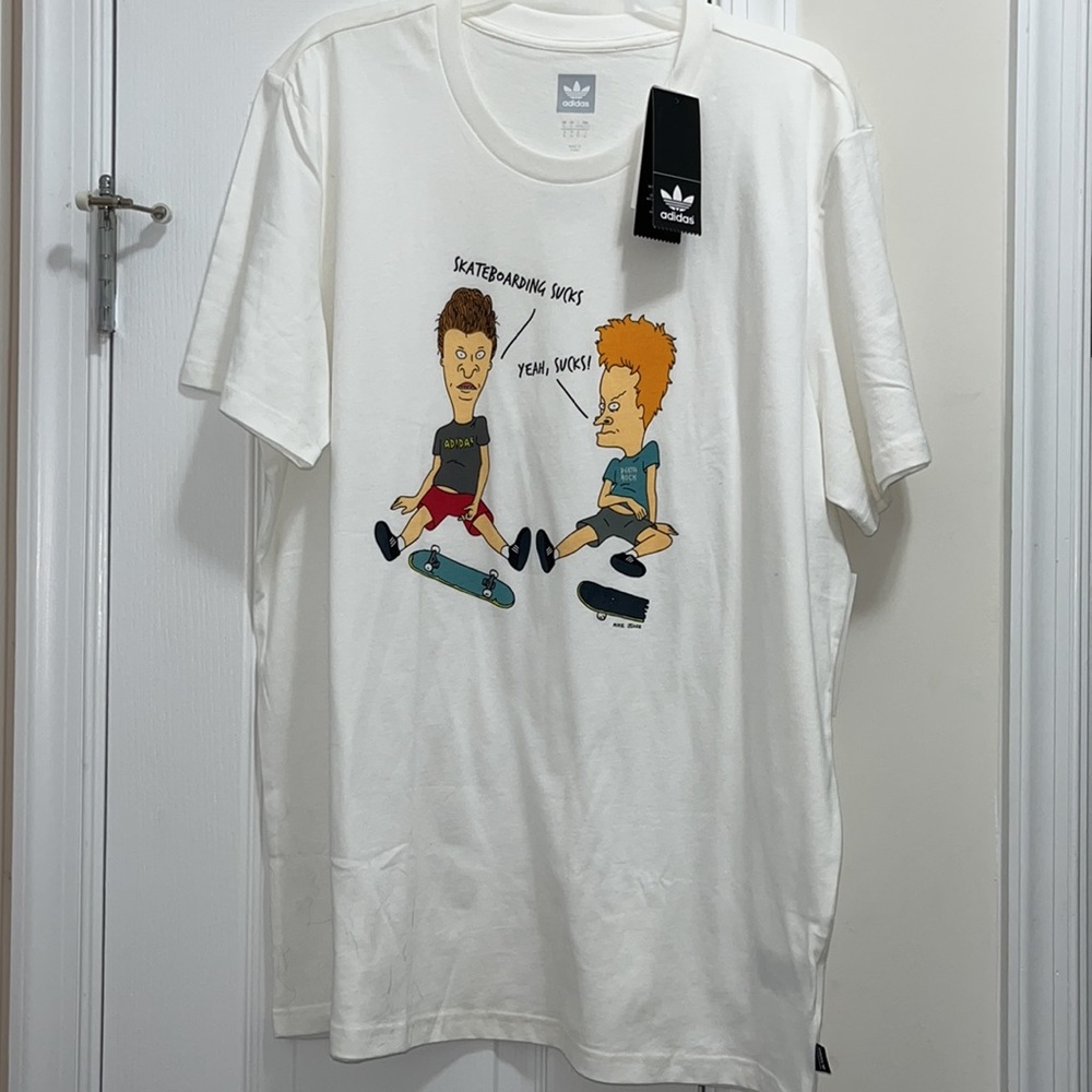 Adidas Beavis and Butthead 2 T-Shirt from Urban Outfitters
